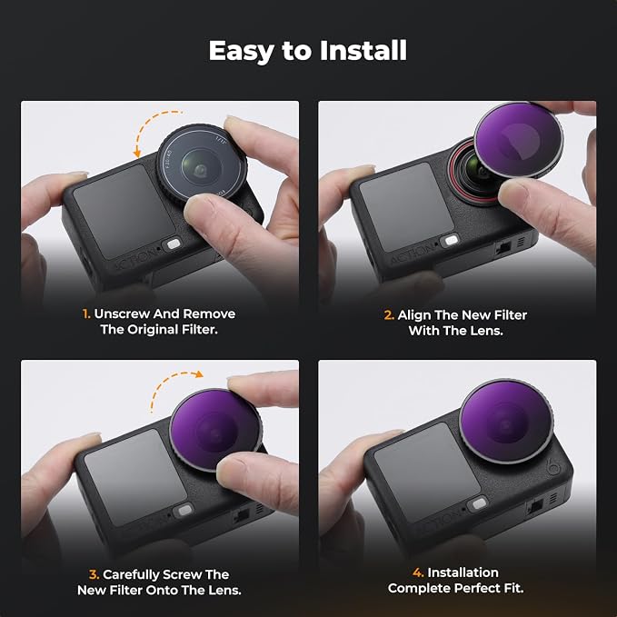 K&F CONCEPT ND Filter Kit Compatible - Image 6
