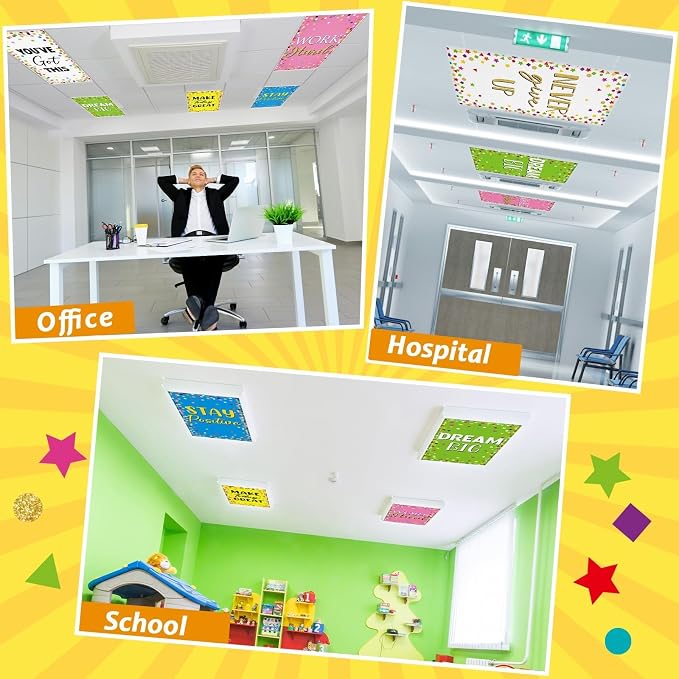 8 Pcs Fluorescent Light Covers - Image 5