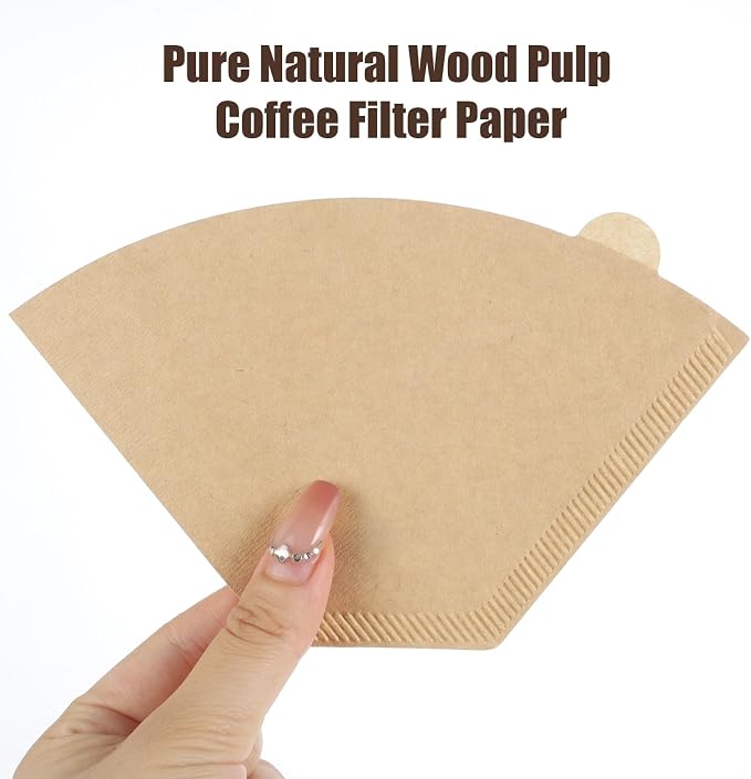 200 Count Coffee Filter #2, 2 Cone Coffee Filters Unbleached Natural 2 Cone - Image 5