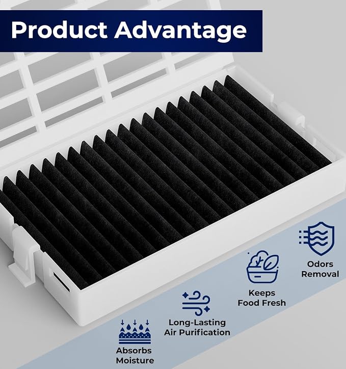 6 PACK W10311524 Refrigerator Air Filter Replacement Compatible - Image 4