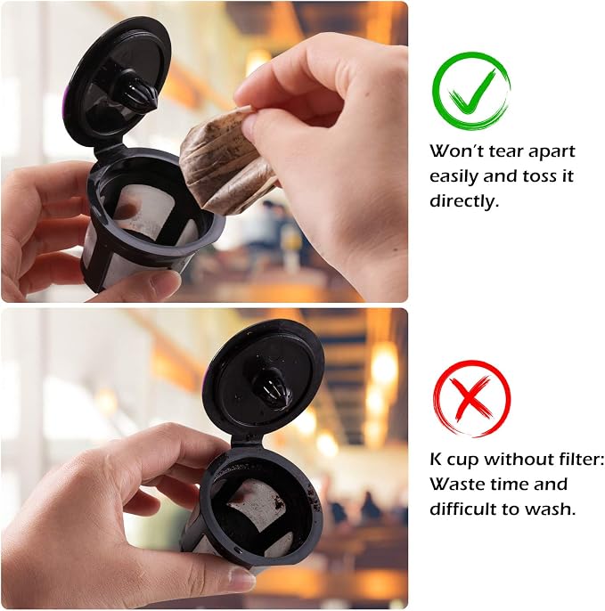 Disposable Paper Coffee Filters, Keurig K Cup Paper Filters - Image 5