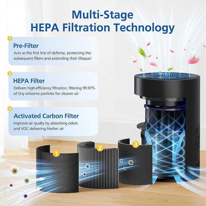 3 Pack TZ-K1 Replacement Filter Compatible - Image 3