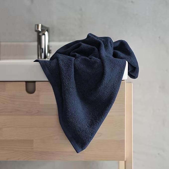 Delara 100% Organic Cotton Towels 650 GSM Plush Feather Touch Quick Dry Bath Towel, GOTS Certified, Oeko-Tex Green Certified, Organic Cotton Bath Towel, 30"X58"