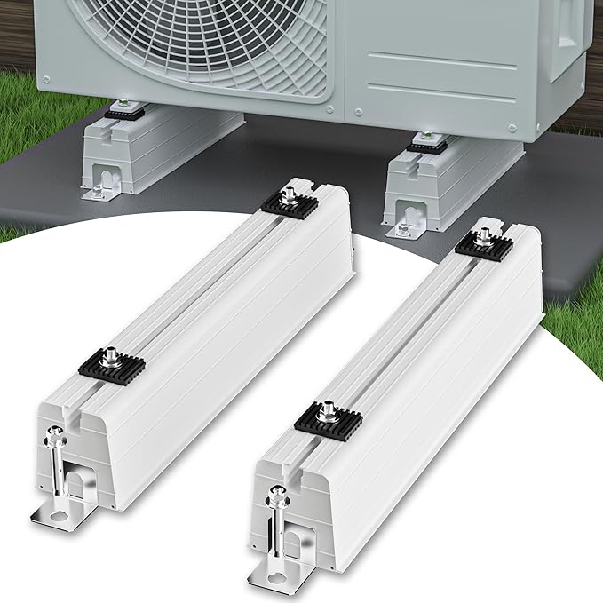 Floor Mounting Base Pad: Mini Split Condenser Pad 19.68'', ABS Anti-Vibration by Cestluck
