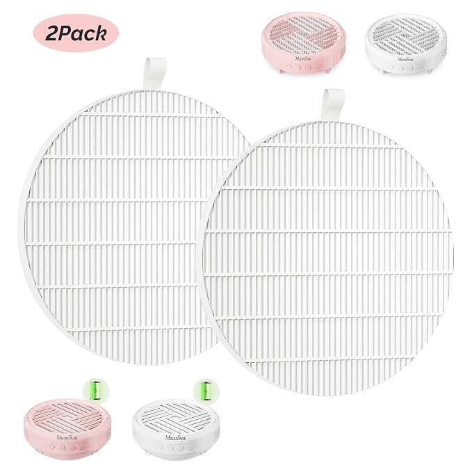 MelodySusie SProR Nail Dust Collector Replacement Filter, 2 Pack Reusable Dust - Image 6