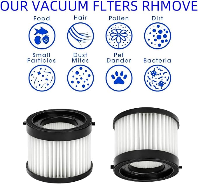 （3-Pack）49-90-0160 Cartridge HEPA Filter Compatible - Image 5