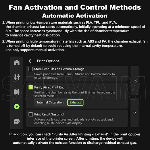 OEM P2S External Exhaust Fan Kit - Image 3