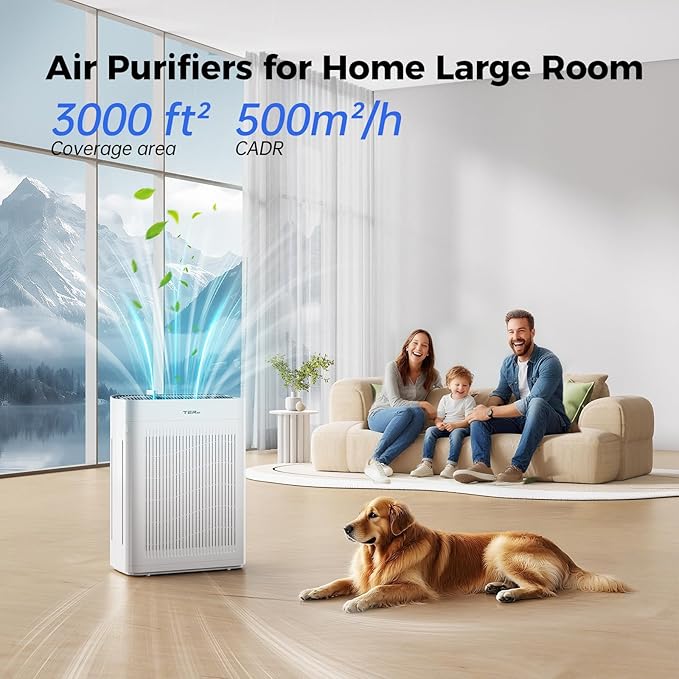 Air Purifier for Home Large Room Bedroom Up to 3000 Sq Ft - Image 2
