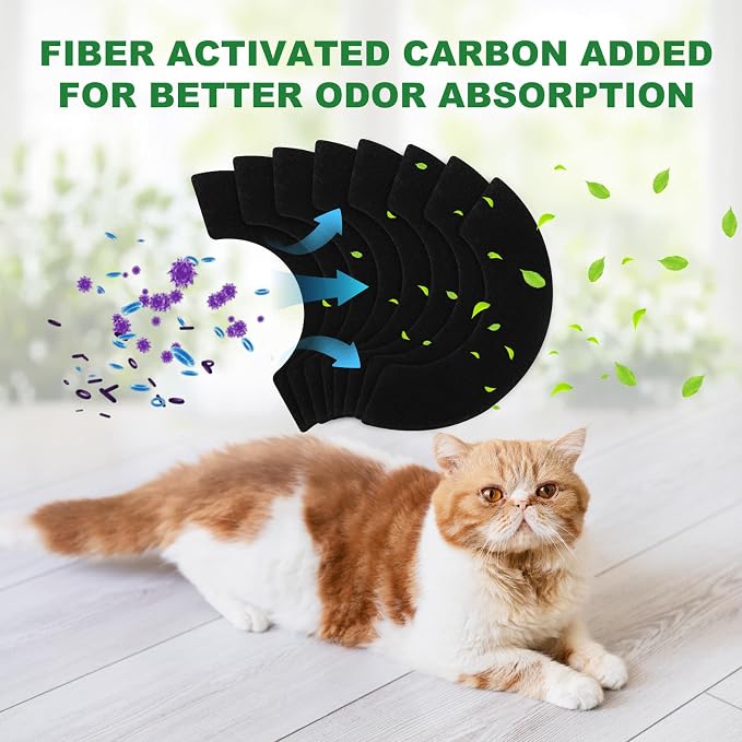 8 Pack Carbon Filters Compatible - Image 5