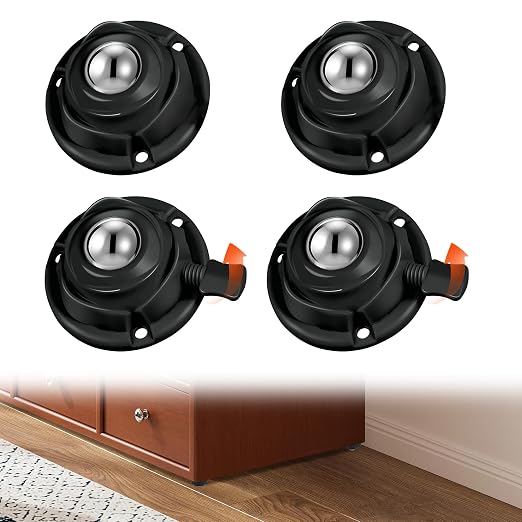 4 Pack Self Adhesive Caster Wheels by JAXJIADAXIN