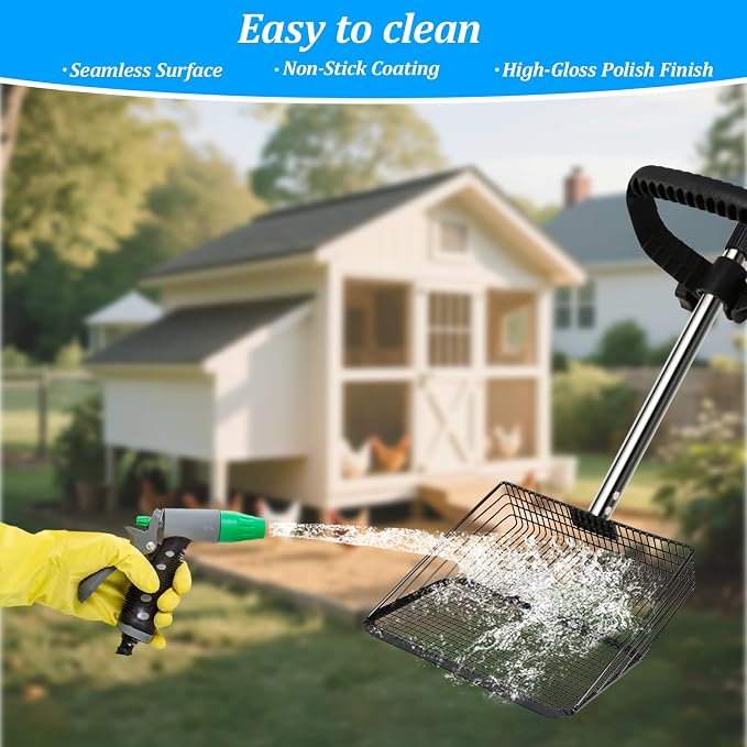 Large Chicken Poop Scooper Chicken Scooper - Image 6