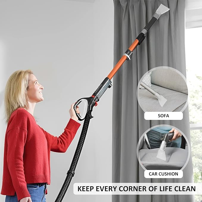 2Pcs Carpet Vac Extractor Attachment Tool, Portable Vacuum Cleaner Brush Head - Image 2