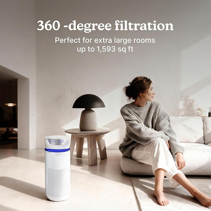 Homedics 5-in-1 UV-C Air Purifier - Image 5