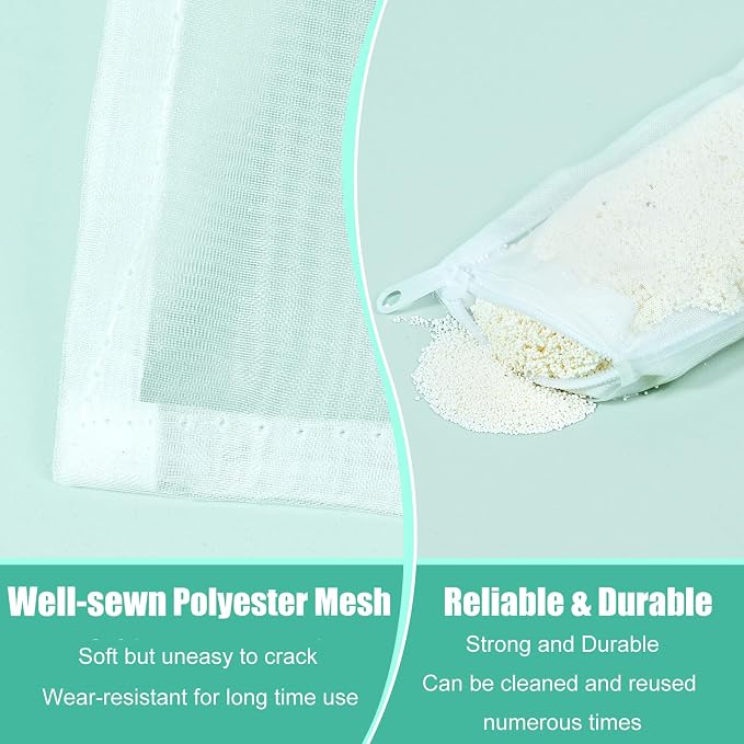 AQUANEAT Aquarium Filter Media Bags 15pcs Fish Tank Extra Fine 100 Micron Mesh - Image 3