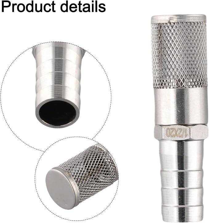 Stainless Steel 304 Hose Barb Filter 3/4 Inch - Image 8