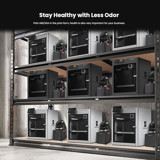 3D Printer Filtration System for Bambu Lab P1S/X1C, HEPA H13 & Carbon Air - Image 7