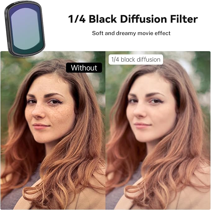 Haoge Magnetic Black Mist Filter 1/4 Effect Filter - Image 2