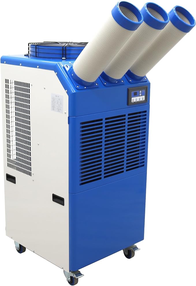 Portable Air Conditioner 22, 178 BTU Industrial Spot Cooler Air Conditioner by WYDDDARY