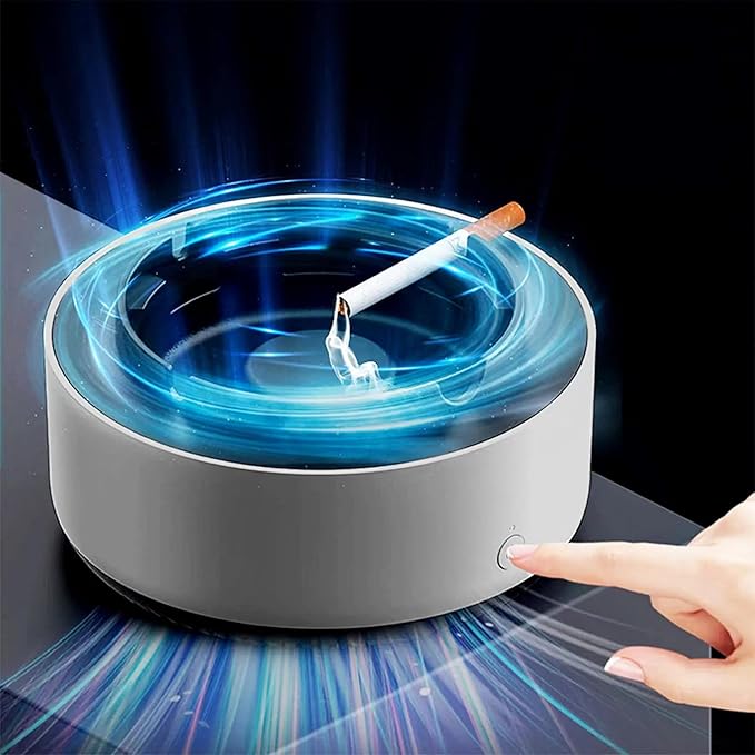 2 in 1 Multifunctional Smokeless Ashtray, Air Purifier Ashtray by Yevheniy