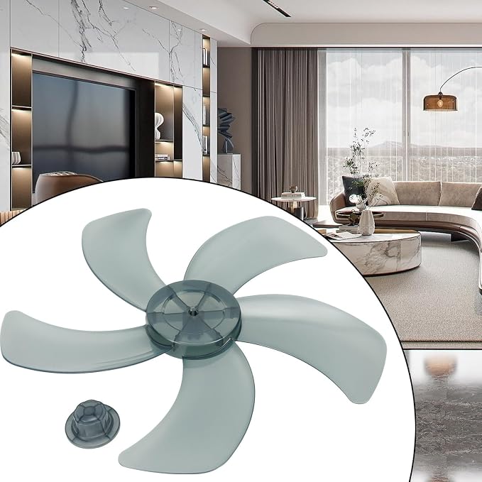 16 Inch Fan Blade Replacement, 375mm AS Plastic Low Noise High - Image 7