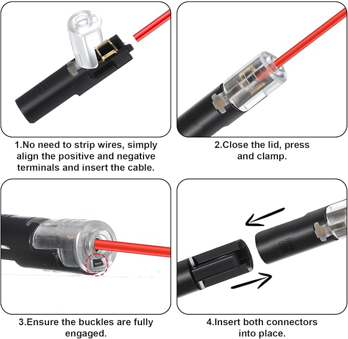 30 Pcs 1 Pin Single Wire Plug in Connector - Image 5