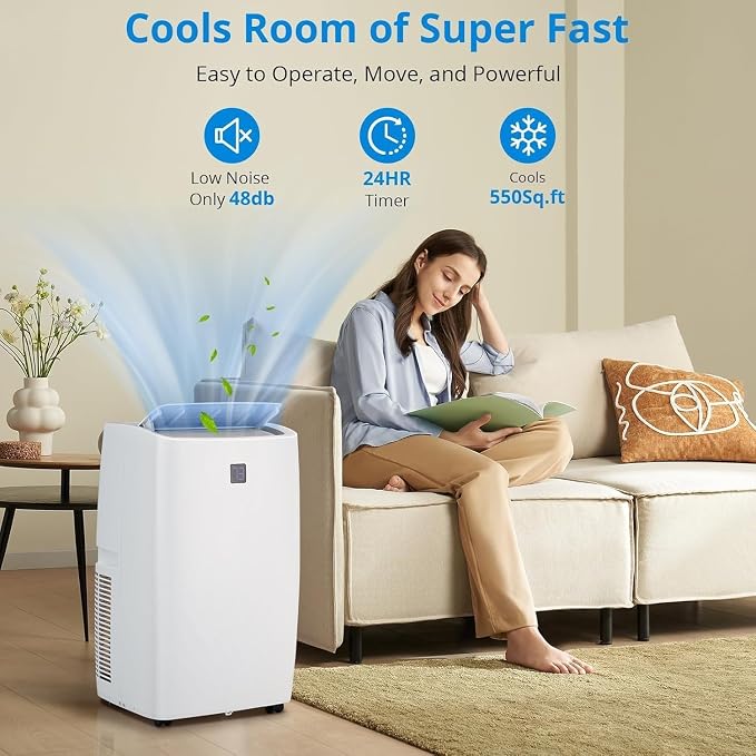 Portable Air Conditioners, 12000 BTU Portable AC - Image 7