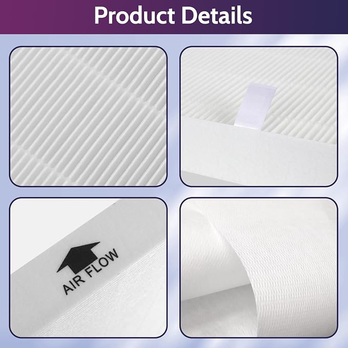 2 Pack C545 HEPA Replacement Filter S Compatible - Image 4