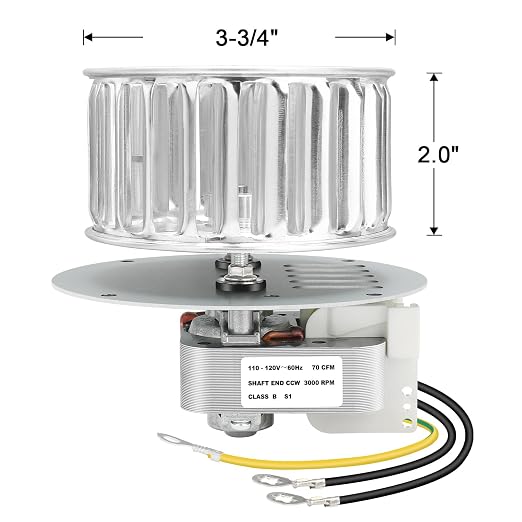 69355000/S69355000 Replacement Heat Motor Assembly - Image 3