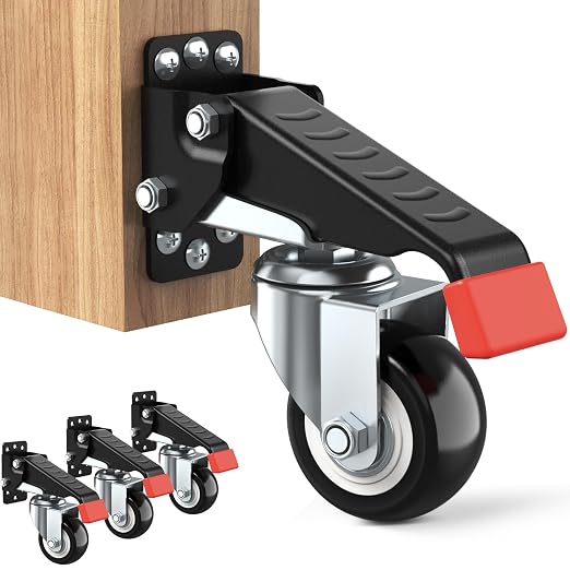 SPACEKEEPER Workbench Casters kit 660 Lbs by SPACEKEEPER