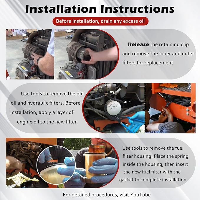 Maintenance Service Filter Kit Compatible - Image 7