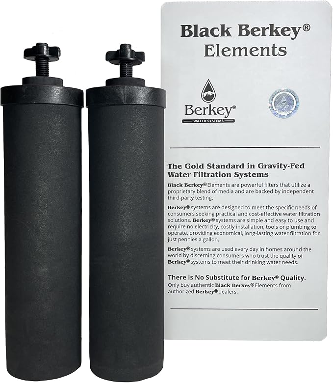 Berkey Authentic Black Berkey Purification Elements by Berkey