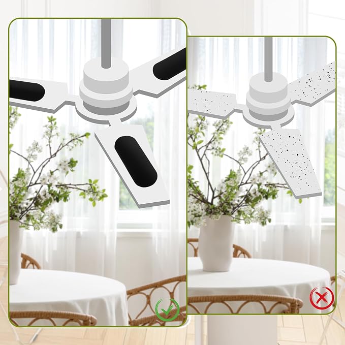 Tuanse 20 Pack Ceiling Fan Filters - Image 6