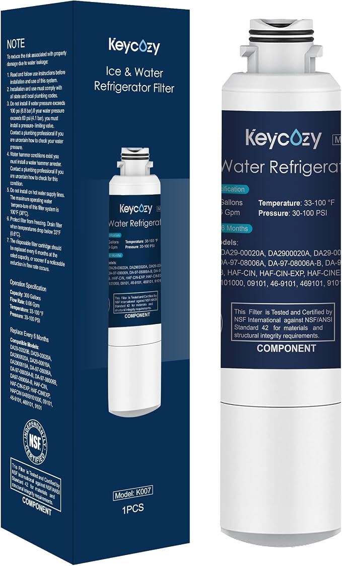 Refrigerator Water Filter Replacement by KeycozyLife