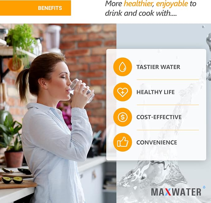 Max Water 10 Micron 20 x 4.5 Sediment Filter 20 inch Whole House BB Water - Image 6