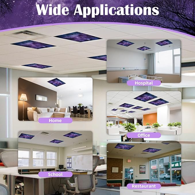 ANGSYLTH 2 x 2 Feet Fluorescent Light Covers - Image 5