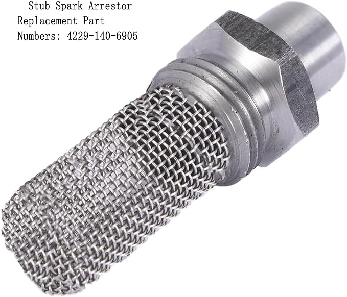 Compatible with 4229-140-6905 Stub Spark Arrestor with 4229 120 1800 Air Filter - Image 4
