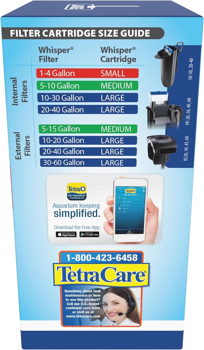Tetra Whisper Bio-Bag Large Filter Cartridges - Image 2