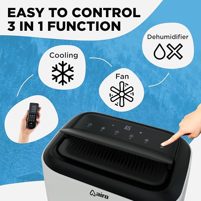 Portable Air Conditioners 10000 BTU AIRO COMFORT, AC Unit Floor Standing - Image 6