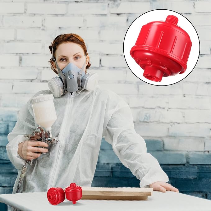 10 Pcs Mini Disposable Water and Air Filters Disposable Spray Gun Filter - Image 7