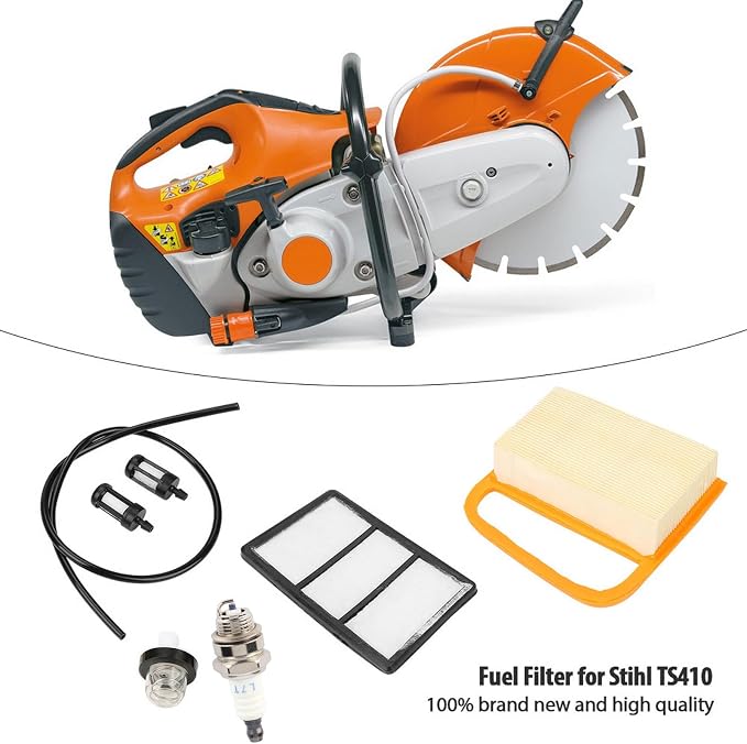 Air Filters Set for TS410 TS420 Concrete Cutoff Chop Saw Parts Replace Kit - Image 3