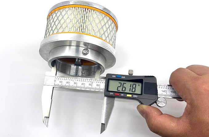 2-5/8 2-5/16 inch Air Cleaner neck Inlet Diameter 2.625” 2.27” compatible - Image 3