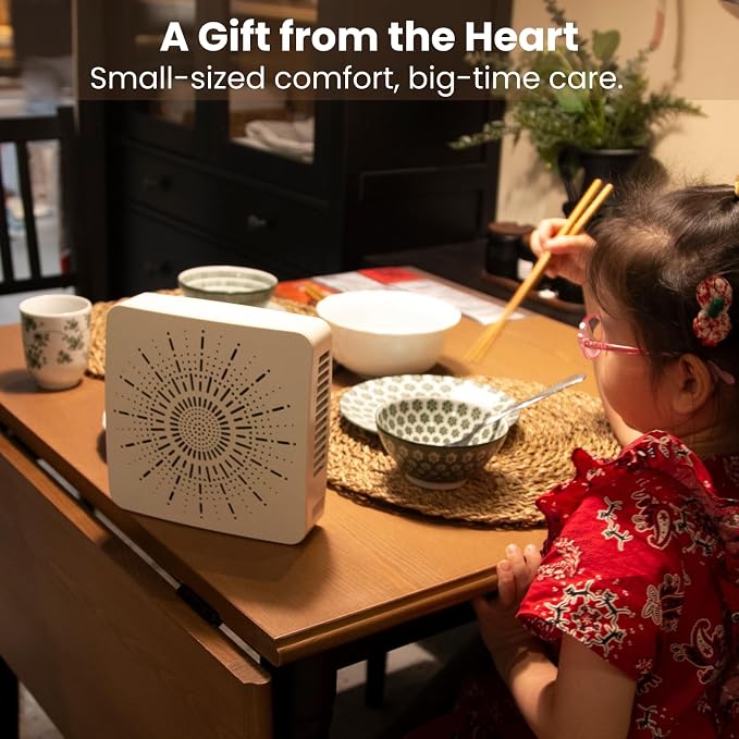 Portable Desktop Air Purifier & Fan Combo - Image 8