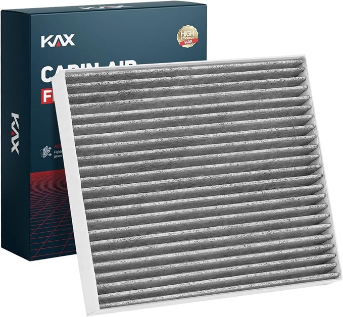 KAX HEPA Cabin Air Filter with Activated Carbon, CF10370 Replacement by KAX