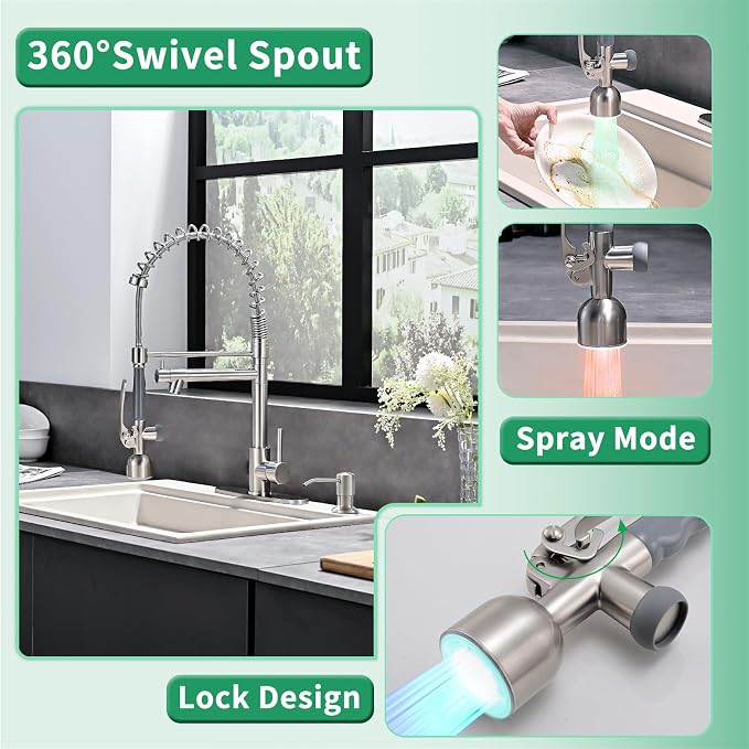 Fapully Commercial Kitchen Faucets - Image 4
