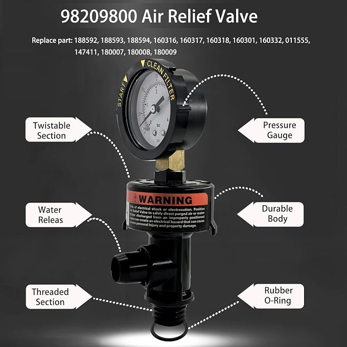High Flow Manual Air Relief Valve - Image 5