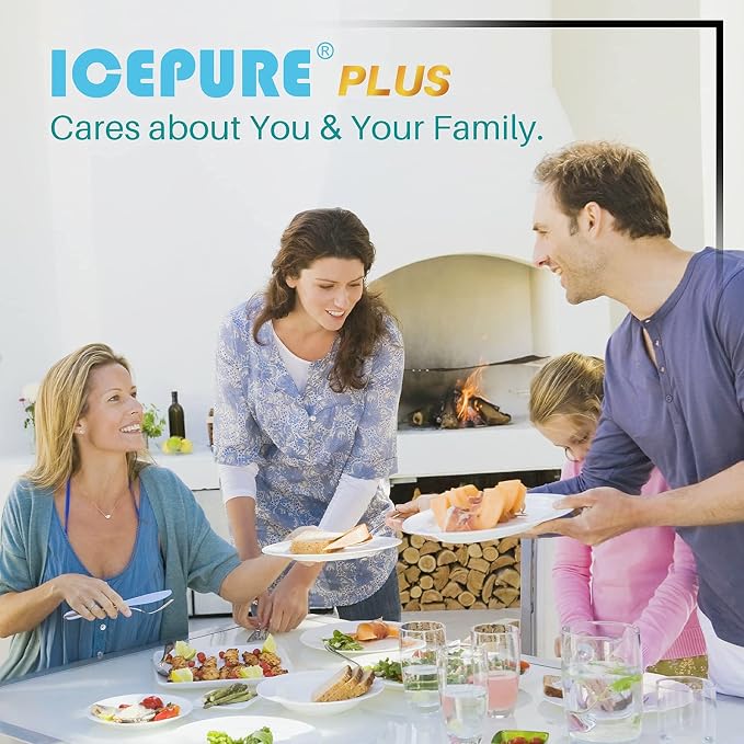 ICEPURE PLUS NSF53&42 Refrigerator Water Filter Replacement - Image 8