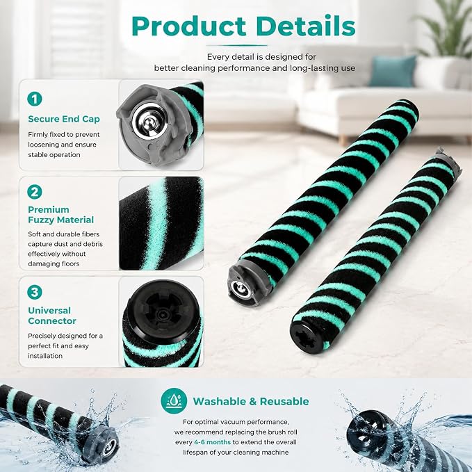 AZ4002 Soft Brush Roller Replacement - Image 5