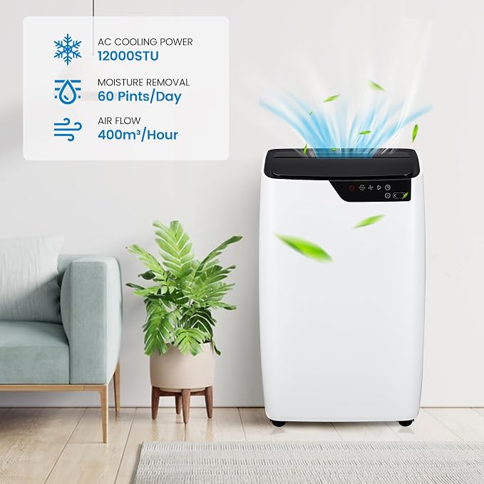 Portable Air Conditioners, 12000 BTU Portable AC - Image 5