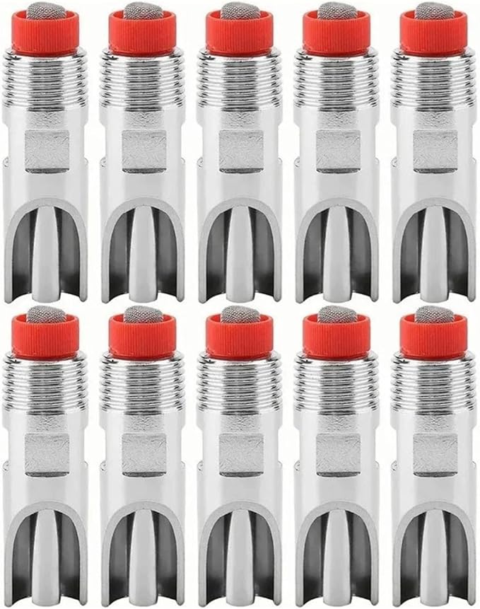 10Pcs Stainless Steel Automatic Nipples, Adjustable Prevent Leakage Pig Nipple - Image 6