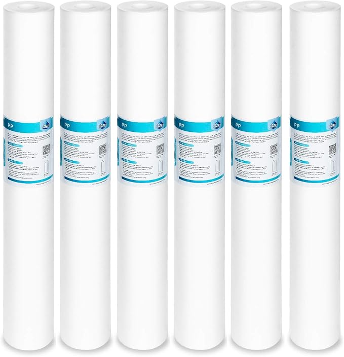 Membrane Solutions 1 Micron Sediment Water Filter Replacement Polypropylene by MembraneSolutions